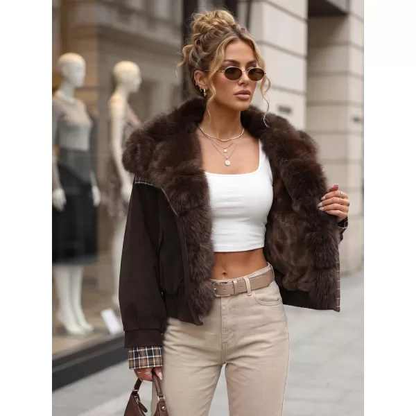  Dámska bunda DSTREET TY5843 HNEDÁ 