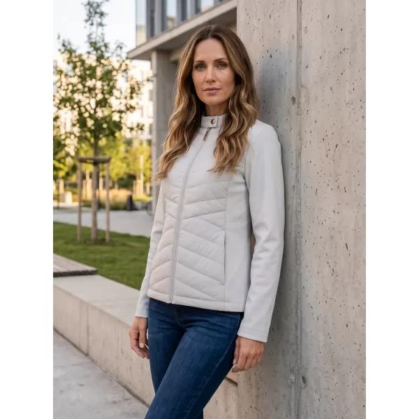 Dámska hybridná bunda MALFINI PREMIUM CROSS 556 SILVER GRAY 
