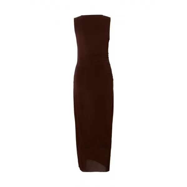  Dámske šaty URBAN CLASSICS TB8183 BROWN 