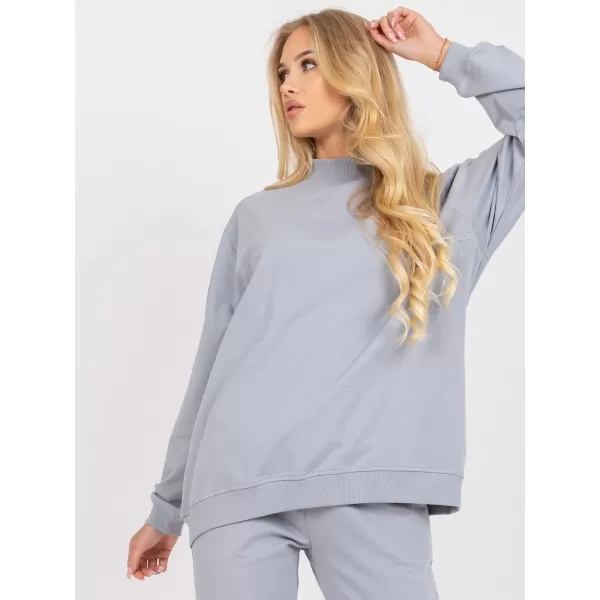  Dámska mikina BASIC FEEL GOOD AP-BL-A-R001 GRAY 