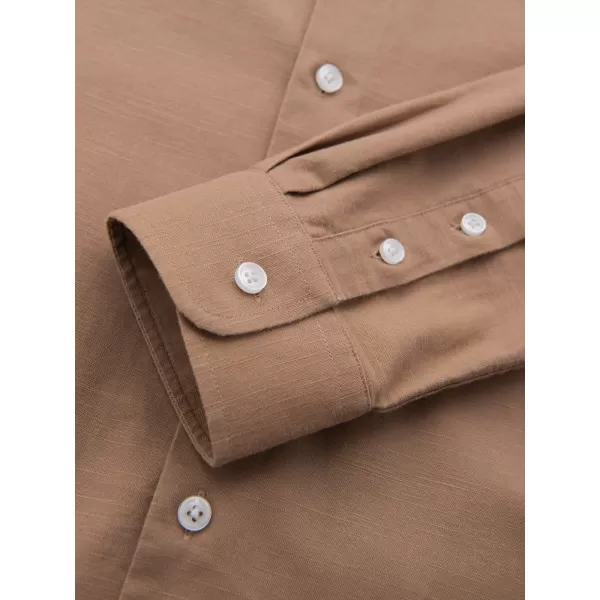  Pánska košeľa OMBRE K704 COFFEE 