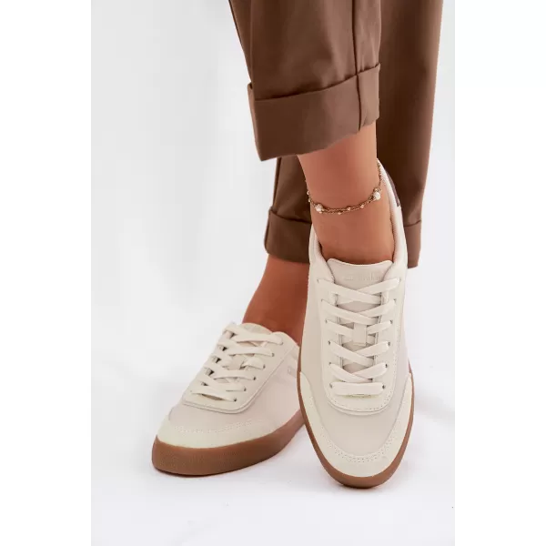  Dámske tenisky BIG STAR SHOES TT274311 BEIGE 
