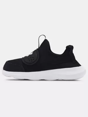 Chlapčenské topánky UNDER ARMOUR BINF RUNPLAY 3024212-001 ČIERNA