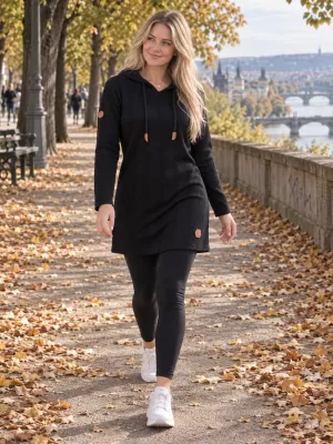 Dámska mikina ALTISPORT INA ČIERNA