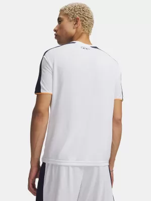 Pánske tričko UNDER ARMOUR M CHALLENGER TRAIN SS 6009875-100 BIELA