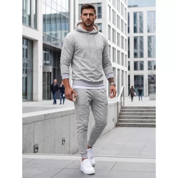  Pánska súprava DSTREET AX0675 TMAVO ŠEDÁ 