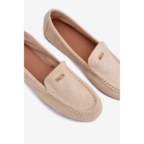  Dámske mokasíny BOTO QQ-273 BEIGE 