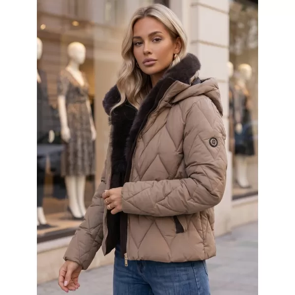  Dámska bunda DSTREET TY6085 KHAKI 