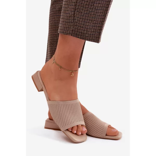  Dámske šľapky BOTO 2266 KHAKI 