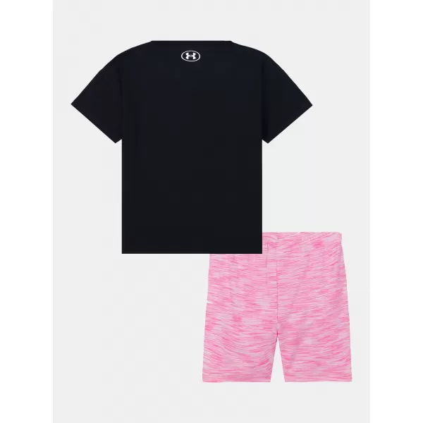 Dievčenská súprava UNDER ARMOUR TWIST BIKE SHORT SET UASII0PR-001 ČIERNA 