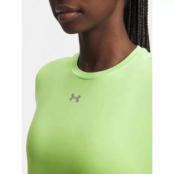  Dámske tričko UNDER ARMOUR VANISH SS 6010870-712 ZELENÁ 