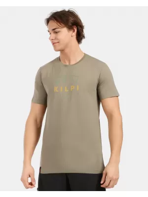 Pánske tričko KILPI DISCOVER-M 1M0372KI KHAKI