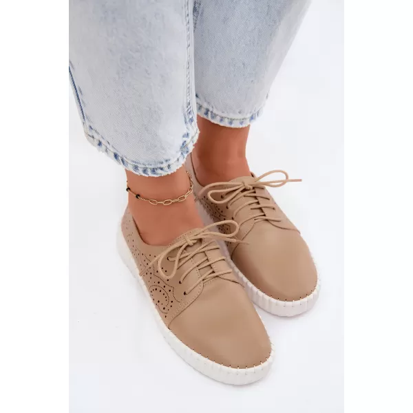  Dámske poltopánky BOTO G2437 KHAKI 