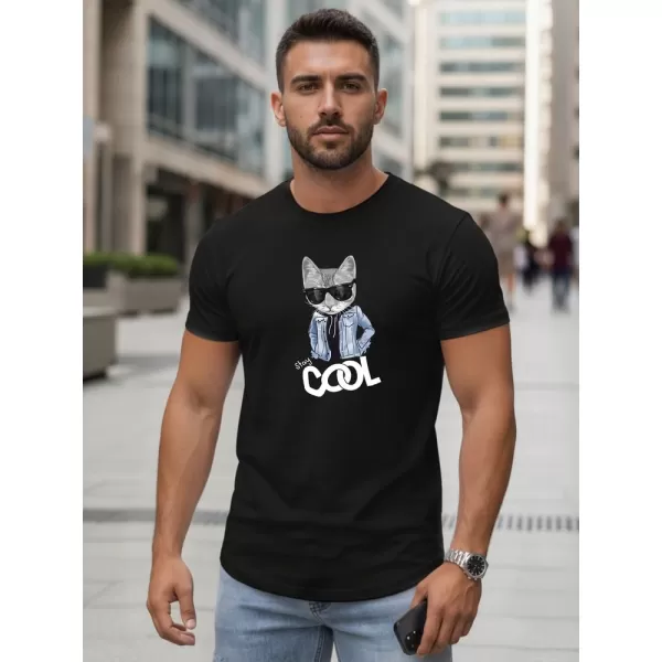  Pánske tričko DSTREET NX5018R-BK ČIERNA 