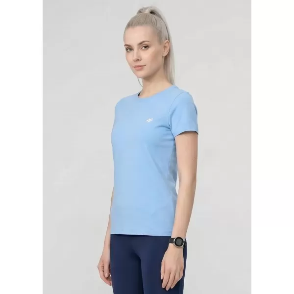 Dámske funkčné tričko 4F WAW25TFTSF1527 LIGHT BLUE 