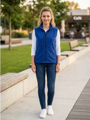 Dámska fleece vesta MALFINI EXIT W-525 KRÁĽOVSKÁ MODRÁ