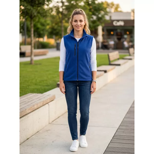  Dámska fleece vesta MALFINI EXIT W-525 KRÁĽOVSKÁ MODRÁ 
