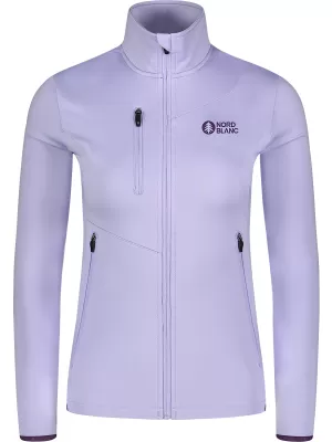 Dámska powerfleece mikina NORDBLANC CRISP NBSFL8338 FIALOVÁ