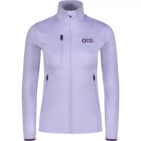  Dámska powerfleece mikina NORDBLANC CRISP NBSFL8338 FIALOVÁ 