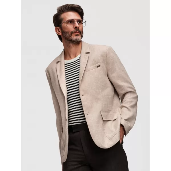  Pánske sako OMBRE M169 LIGHT BEIGE 