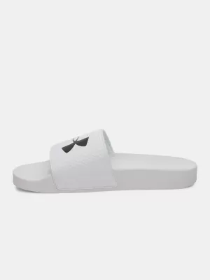 Pánske šľapky UNDER ARMOUR ARMR SLIDE 6007527-100 BIELA