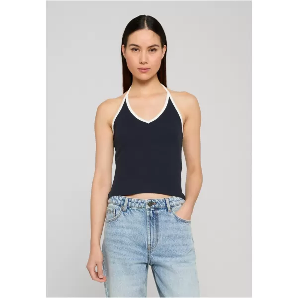 Dámsky top URBAN CLASSICS TB8352-00155 NAVY 