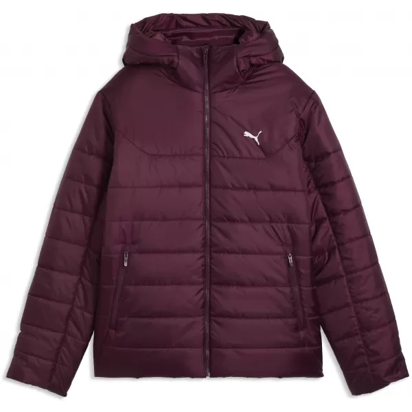 Dámska bunda PUMA ESS HOODED PADDED JACKET 68523124 RUBY NOIR 