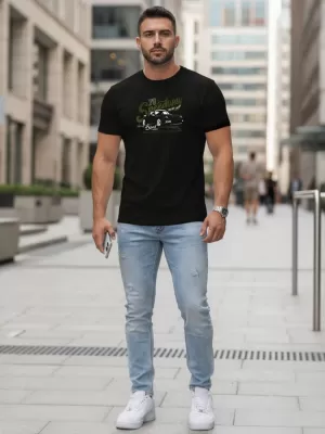 Pánske tričko DSTREET NX5089R ČIERNA