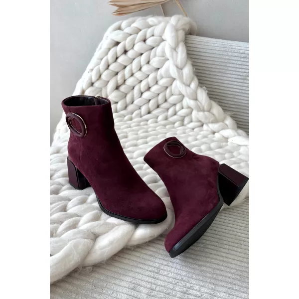  Dámske členkové topánky ARTIKER 57C0016 BORDO 