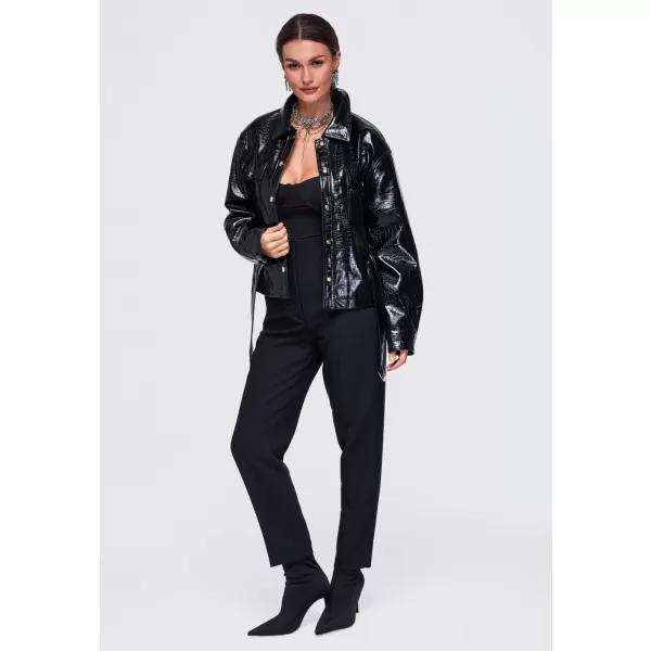  Dámska bunda OMBRE OW-JAFL-0141 BLACK 