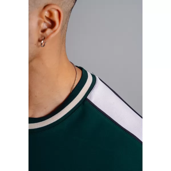  Oversized tričko NEBBIA PRIMAL 869 DARK GREEN 