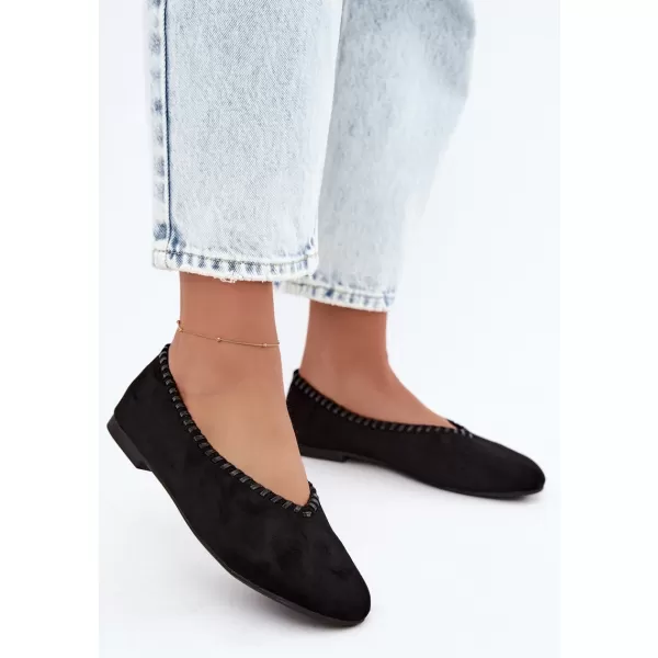  Dámske baleríny BOTO 9897 BLACK 