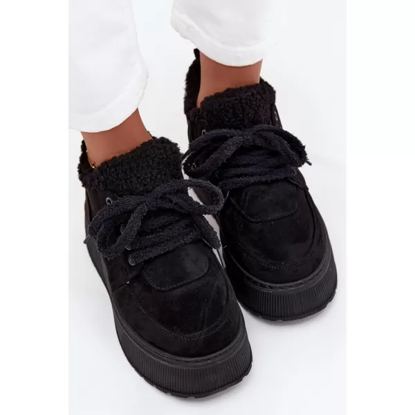  Dámske snehule BOTO 25816 BLACK 