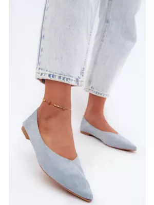 Dámske baletky BOTO JH597 BLUE