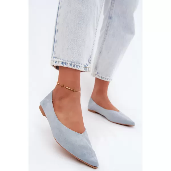  Dámske baletky BOTO JH597 BLUE 