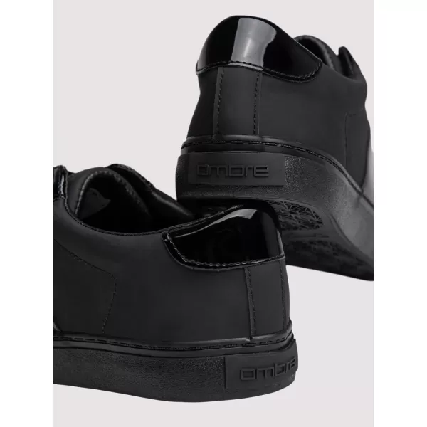  Pánske tenisky OMBRE OM-FOTL-0193 BLACK 