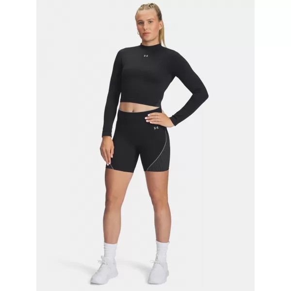  Dámske tričko UNDER ARMOUR VANISH SEAMLESS LS 6000645-004 ČIERNA 