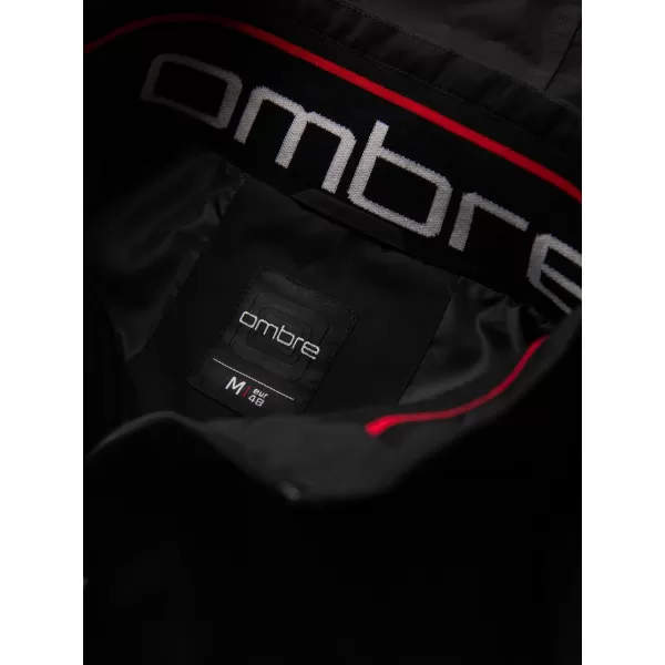  Pánska bunda OMBRE C585 BLACK 