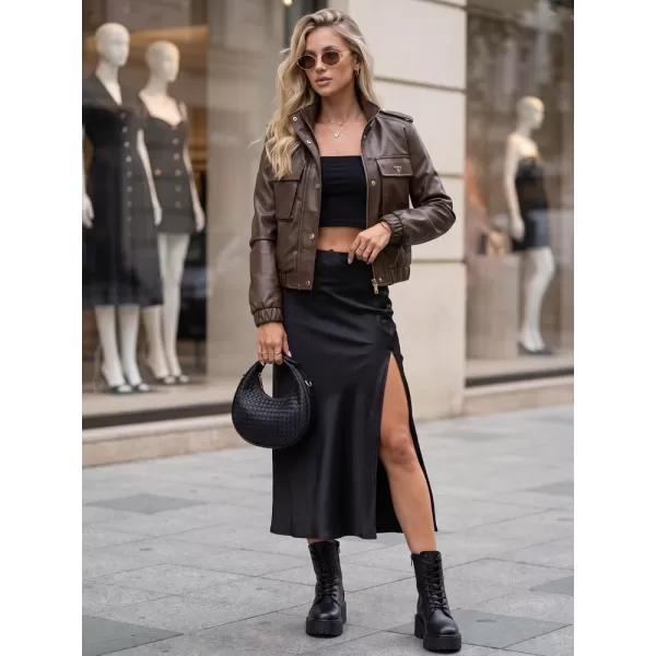  Dámska bunda DSTREET TY5874 HNEDÁ 