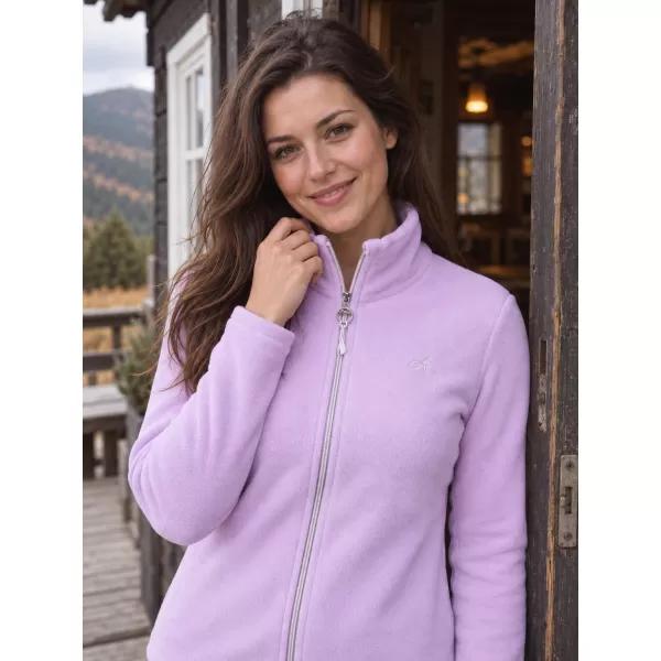  Dámska fleece mikina ALTISPORT ILKI VIOLET 