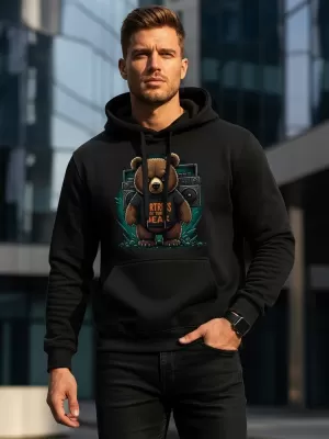 Pánska mikina DSTREET NX0048B-BK ČIERNA