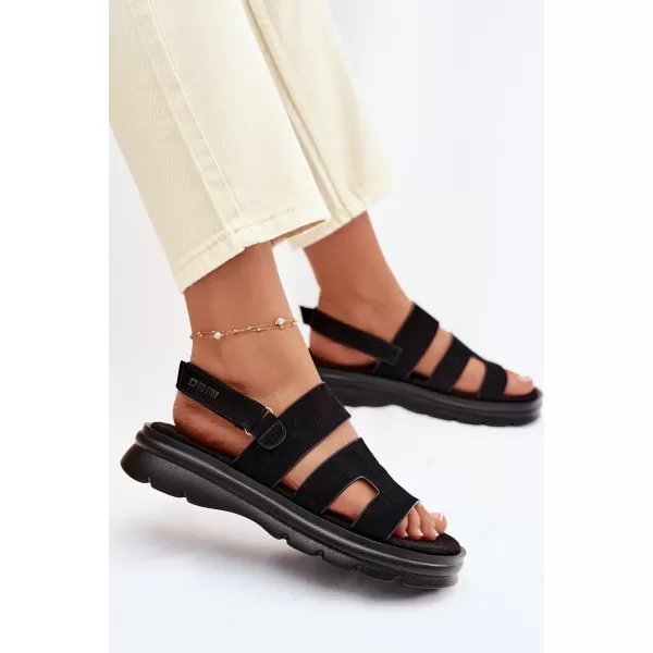  Dámske sandále BIG STAR SHOES TT274484 BLACK 