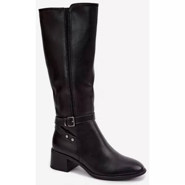  Dámske čižmy SERGIO LEONE KZ-07 BLACK 