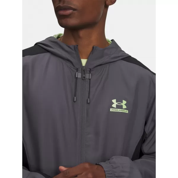  Pánska bunda UNDER ARMOUR TECH SPORT WOVEN JKT 6011267-025 ŠEDÁ 