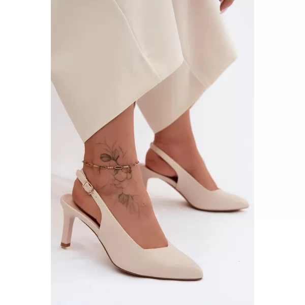  Dámske sandále SERGIO LEONE SK158 BEIGE 