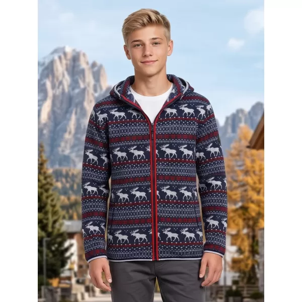  Detský hrejivý sveter ALPINE PRO NORESO MOONLIT OCEAN VARIANT PB 