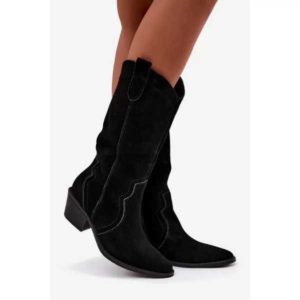  Dámske čižmy BOTO 5312 BLACK 