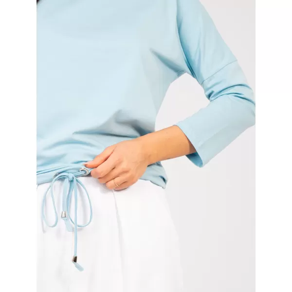  Dámske tričko BASIC FEEL GOOD RV-BZ-4691.10X LIGHT BLUE 