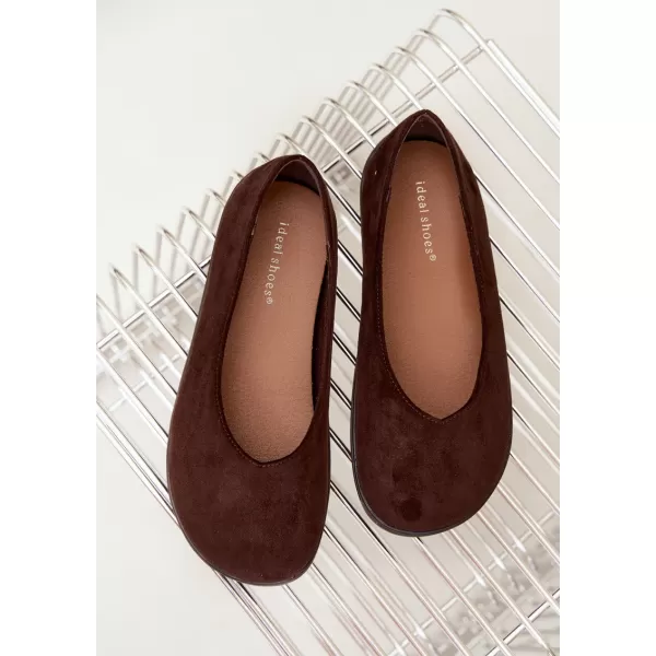  Dámske baleríny BOTO 9877 CHOCOLATE 