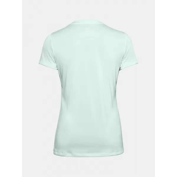  Dámske tričko UNDER ARMOUR TECH TWIST GRAPHIC LU SSC 1356304-403 MODRÁ 
